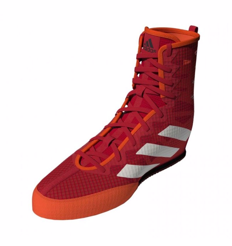 ADIDAS BOXING SHOES BOX HOG 4 -red